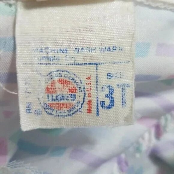 Girls Clothing Bundle Size 3T Bonnie Jean Rose Cottage Union Made Sears - Picture 15 of 15